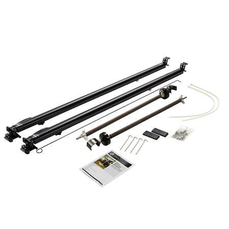 Lippert UNIVERSAL AWNING HARDWARE - SOLERA CLASSIC STANDARD - AM KIT - BLACK 434717